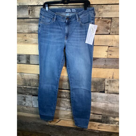 Amazon Essentials Women’s Skinny Jeans Size 14long - Picture 2 of 5